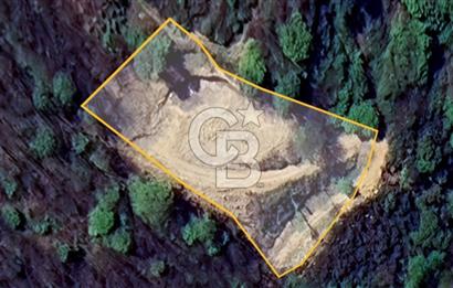 Çamçukurda Panoramik Deniz Manzaralı Satılık 3531 m2 Tarla