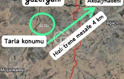 YOZGAT AKDAĞMADENİ SATILIK TARLA