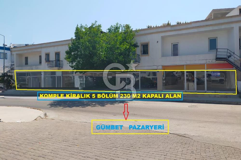 Bodrum Gümbet Kurumsala Uygun Komple Kiralık İşyeri