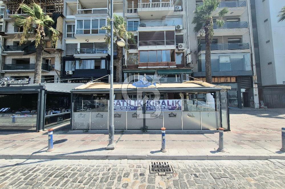 ALSANCAK 1. KORDON'DA DEVİRSİZ KİRALIK İŞ YERİ
