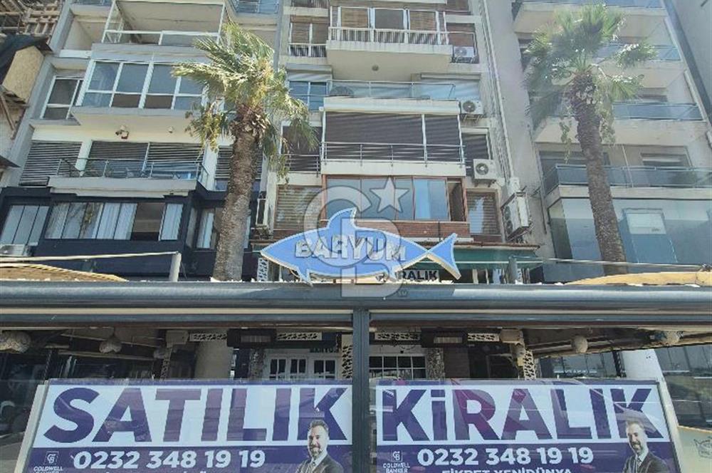 ALSANCAK 1. KORDON'DA DEVİRSİZ KİRALIK İŞ YERİ