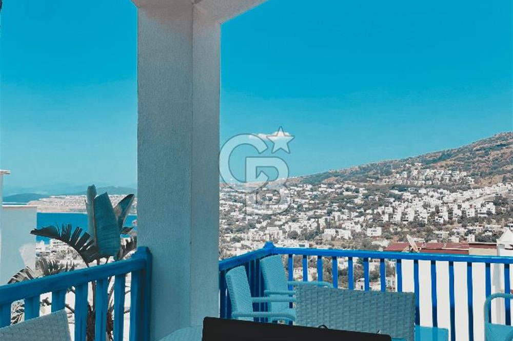 Bodrum Gündoğan Müstakil Havuzlu Deniz Manzaralı 3+1 Villa
