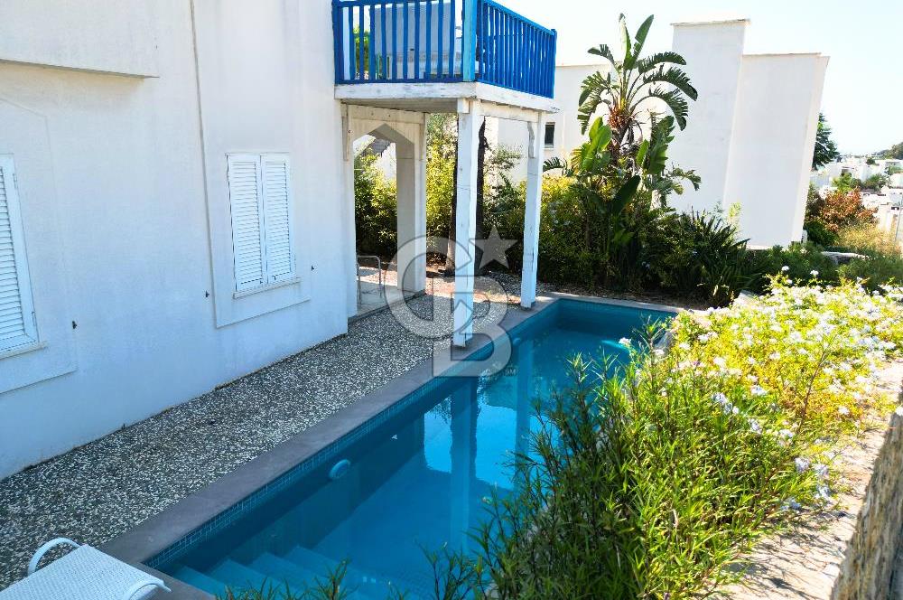 Bodrum Gündoğan Müstakil Havuzlu Deniz Manzaralı 3+1 Villa