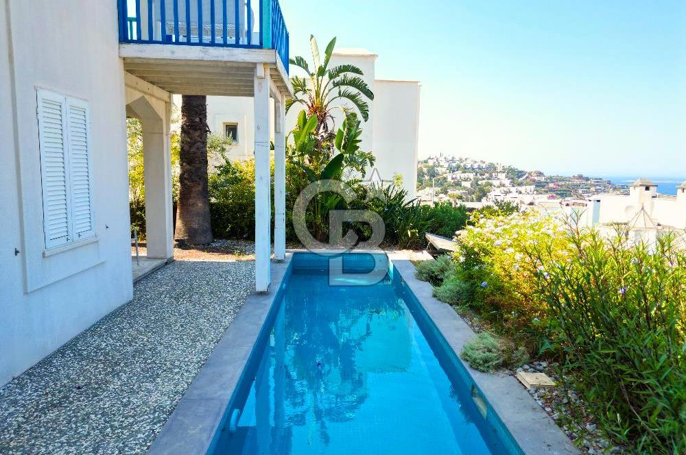 Bodrum Gündoğan Müstakil Havuzlu Deniz Manzaralı 3+1 Villa