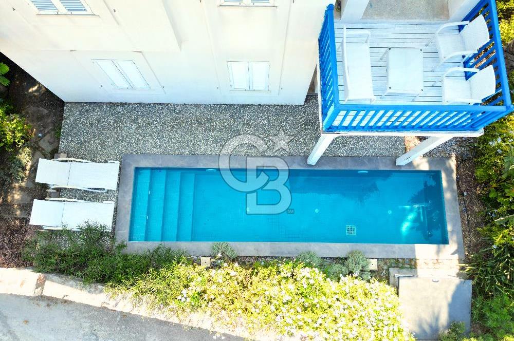 Bodrum Gündoğan Müstakil Havuzlu Deniz Manzaralı 3+1 Villa