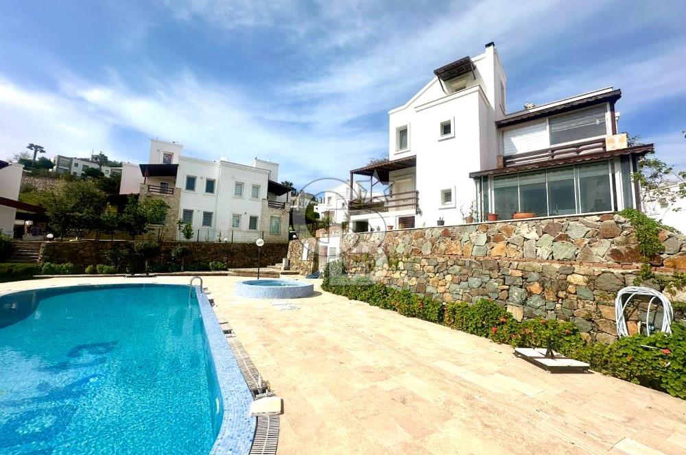Bodrum Gümüşlük Koyunbaba Satılık Manzaralı Villa