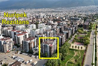 BURSA YILDIRIM MİLLET MAH. NURİPEK REZİDANS'TA SATILIK 3+1 DAİRE