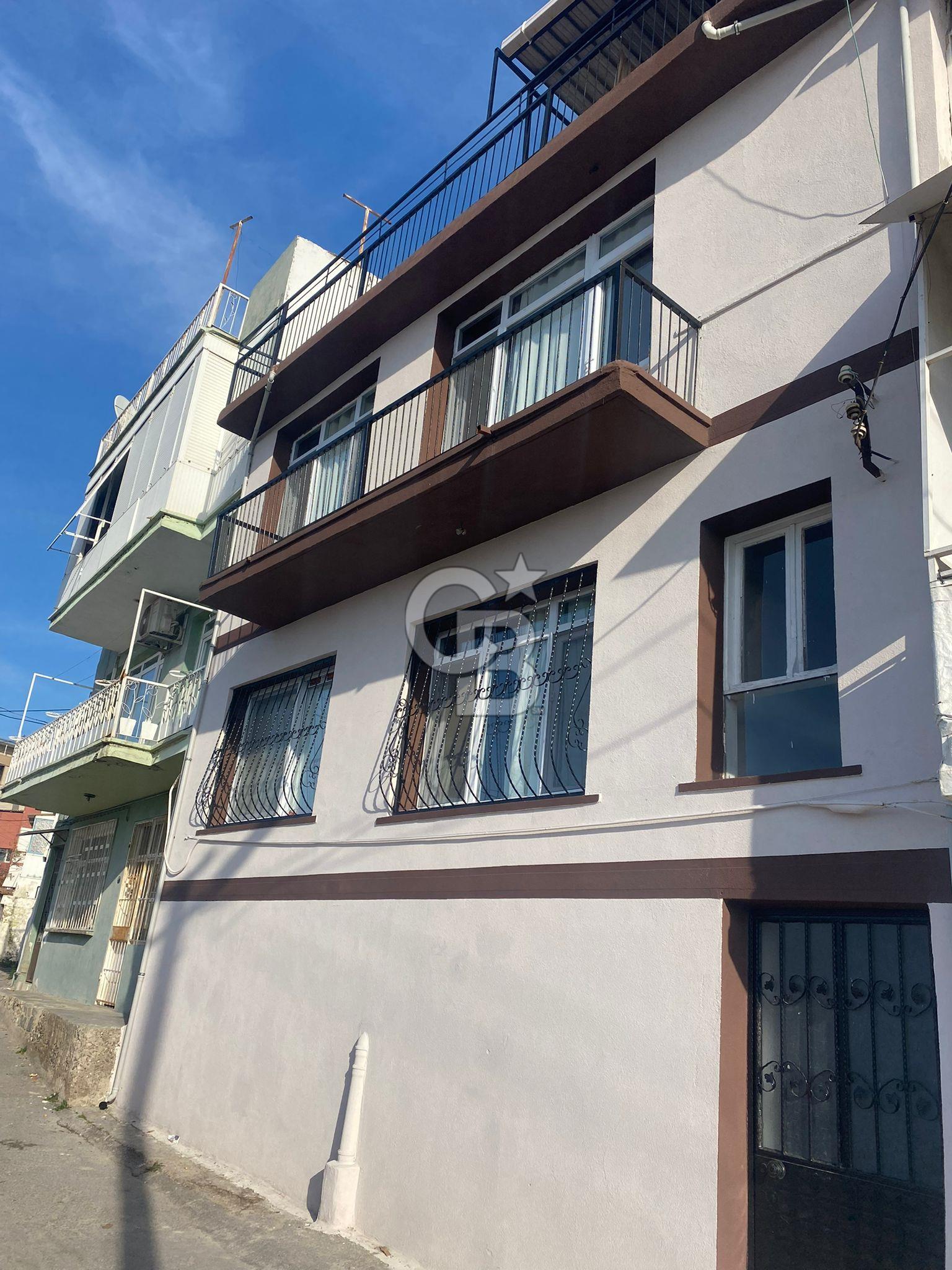 arsa ve 2 katlı bina