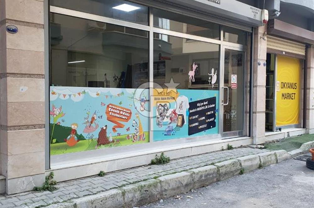 GAZİEMİR MEYDAN'DA KİRALIK DÜKKAN.