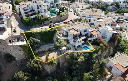 Bodrum Umurçada Eşsiz Manzaralı Satılık Villa