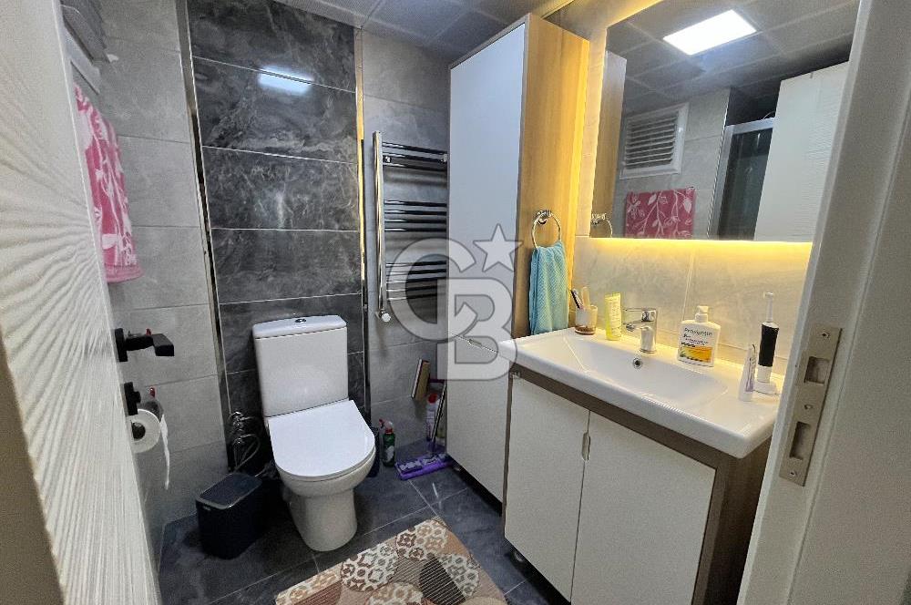 Karşıyaka Yalı Deniz Manzaralı , Tadilatlı  3+1 Kiralık Daire