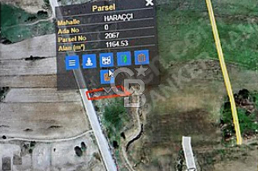YATIRIMLIK FIRSAT! HARAÇÇI MAHALLESİ'NDE 165 m² ARSA