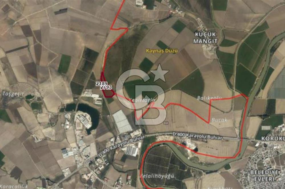 ADANA CEYHAN BÜYÜKMANGIT 1900 M2 SATILIK TARLA