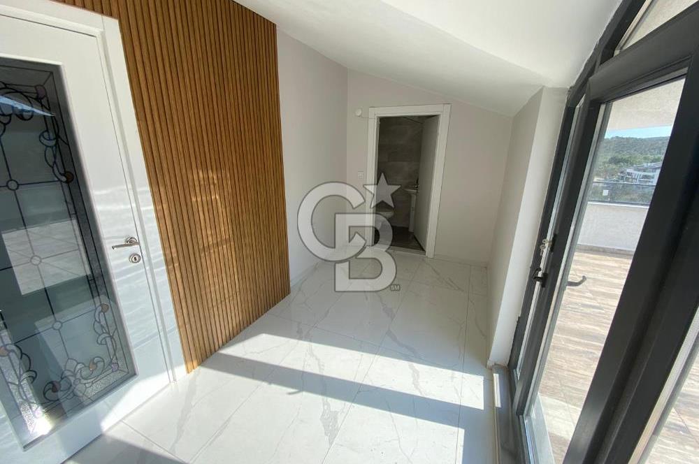 GÜRE' DE DAĞ DENİZ MANZARALI 3+1 SATILIK VİLLA
