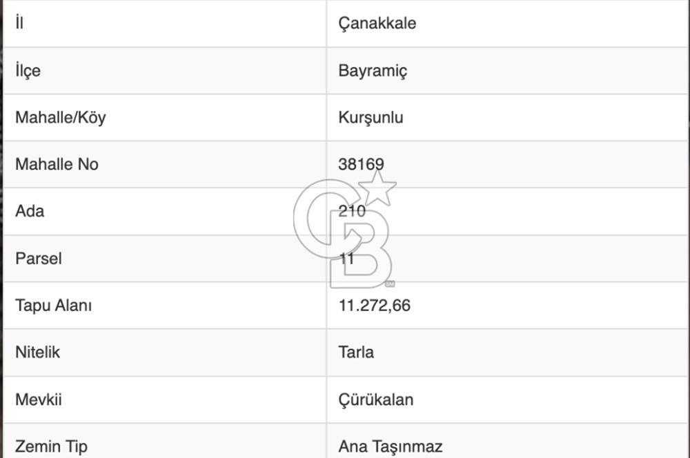 Kazdağları’nın Eteklerinde Orman Yanı Yatırımlık Tarla – Bayramiç Kurşunlu