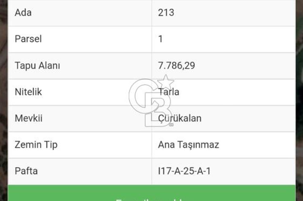 Kazdağları’nın Eteklerinde Elma Ağaçlı Yatırımlık Tarla