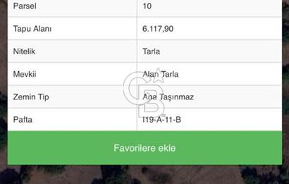 BALIKESİR BALYA MANCILIK'DA SATILIK TARLA