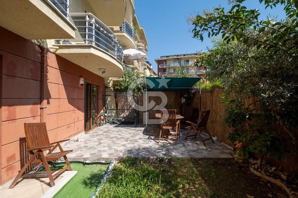 SANCAKTEPE SARIEVLER SİTESİNDE, 152 M² NET BAHÇE KATI