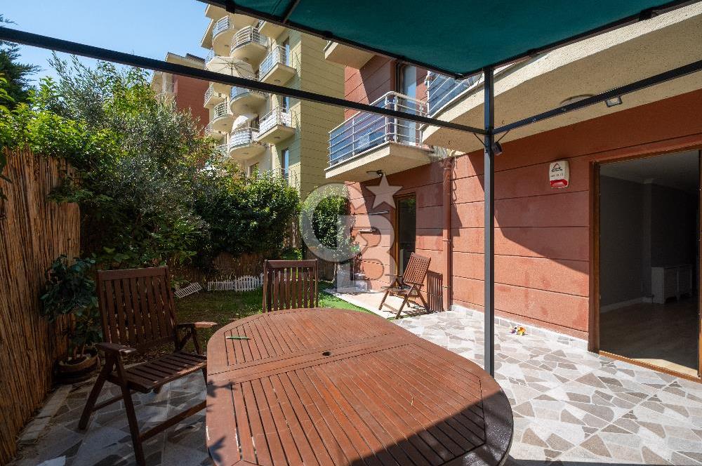 SANCAKTEPE SARIEVLER SİTESİNDE, 152 M² NET BAHÇE KATI