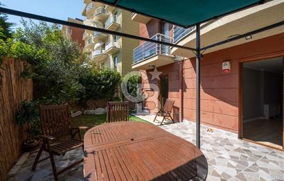 SANCAKTEPE SARIEVLER SİTESİNDE, 152 M² NET BAHÇE KATI