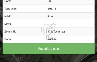 ÇAKIRLAR KAT KARŞILIĞI ARSA