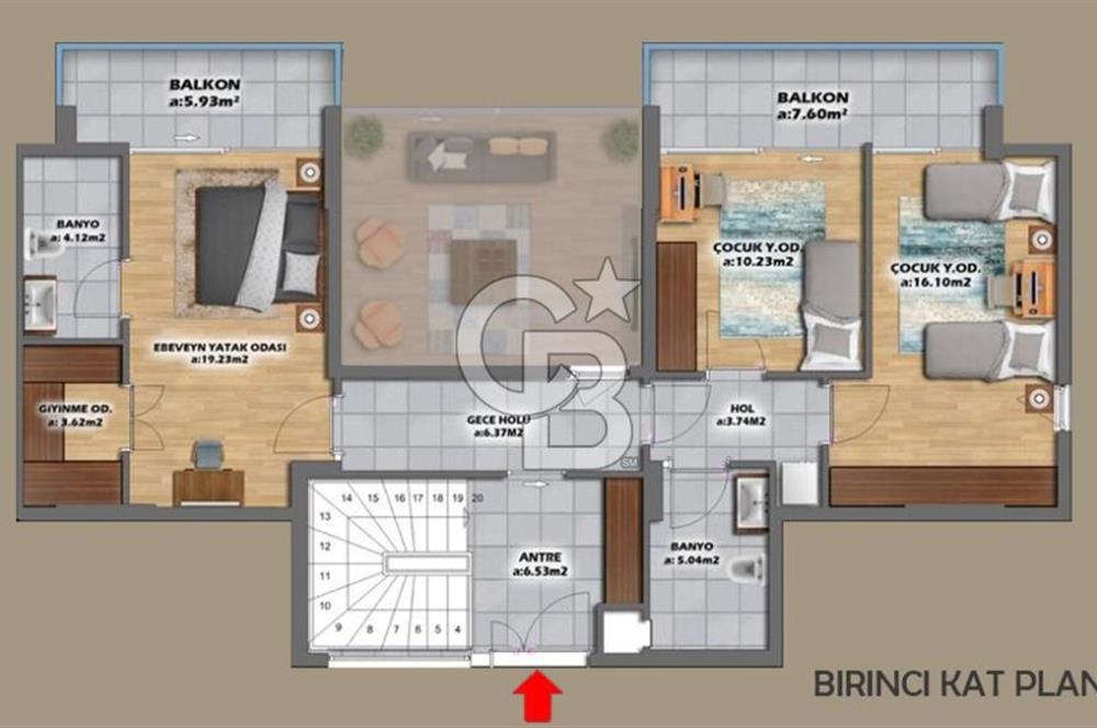 CB Zenith I BECEN LOCA PROJESİ SİTE KONSEPTLİ SATILIK VİLLA