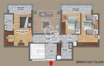 CB Zenith I BECEN LOCA PROJESİ SİTE KONSEPTLİ SATILIK VİLLA