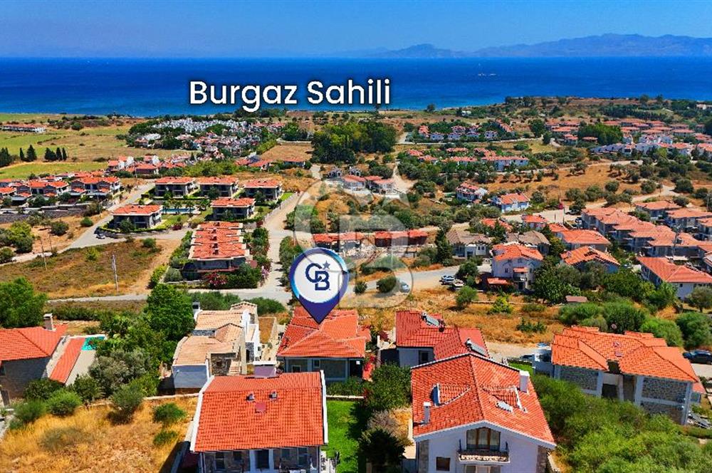 Datça Burgaz'da Panoramik Deniz Manzaralı 2+1 Orta Kat Daire