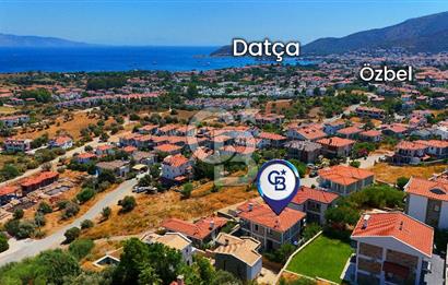 Datça Burgaz'da Panoramik Deniz Manzaralı 2+1 Orta Kat Daire