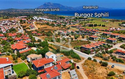 Datça Burgaz'da Panoramik Deniz Manzaralı 2+1 Orta Kat Daire