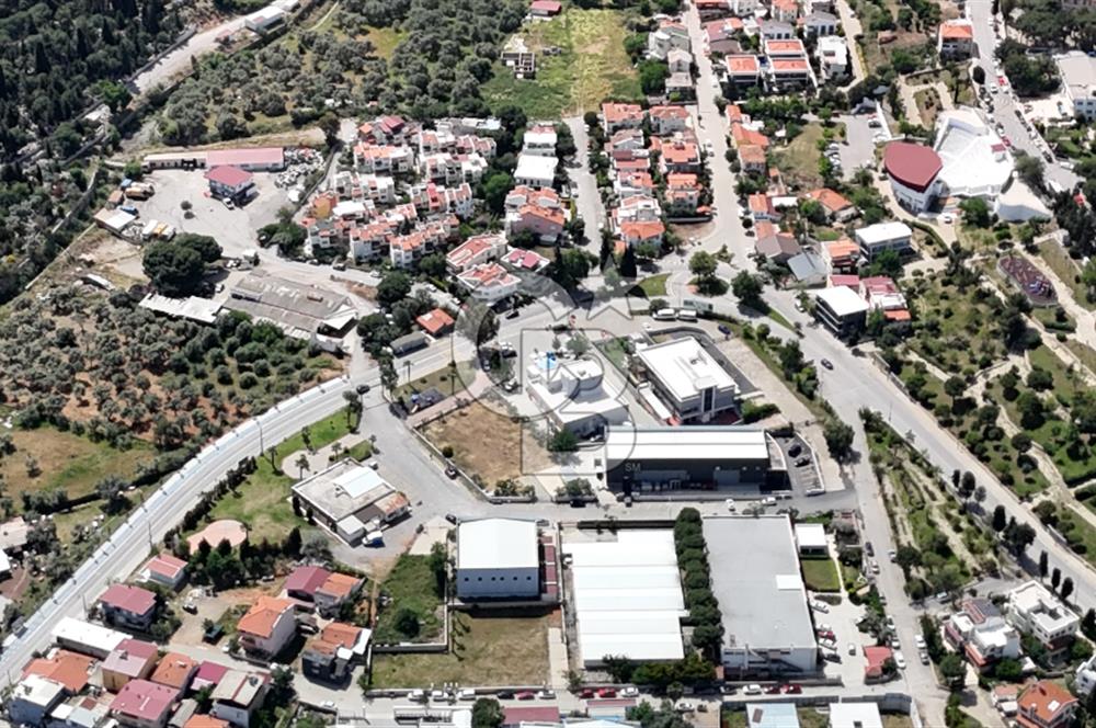 GÜZELBAHÇE BÖLGESİNDE KÖŞE KONUMDA KİRALIK 1519 m² TİCARİ ARSA