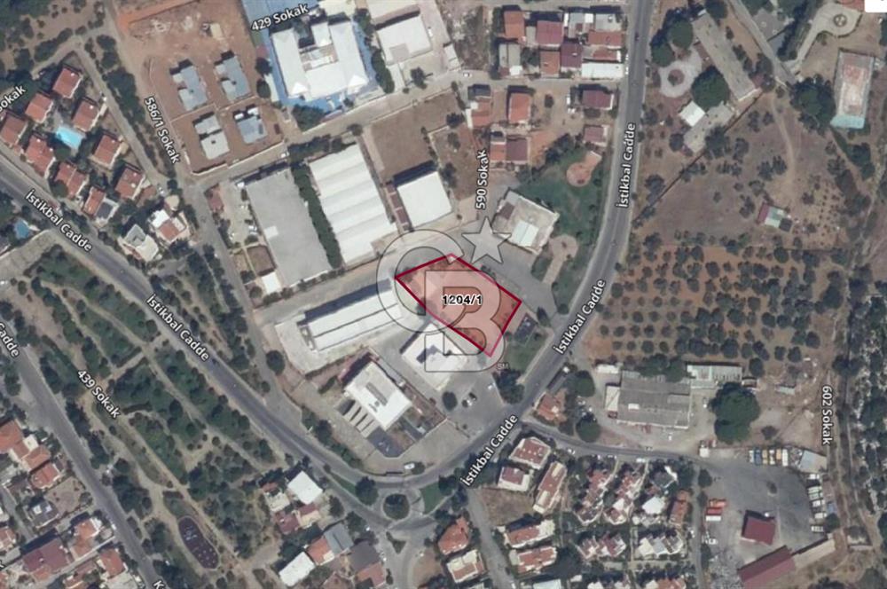 GÜZELBAHÇE BÖLGESİNDE KÖŞE KONUMDA KİRALIK 1519 m² TİCARİ ARSA