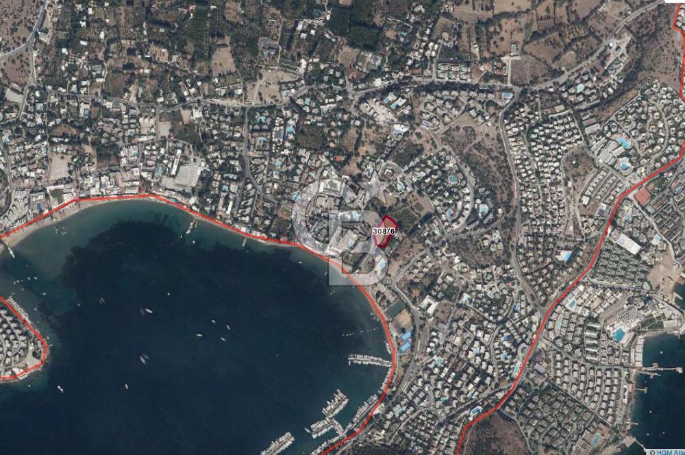 MUĞLA BİTEZ'DE KİRALIK 2723 m² TURİZM İMARLI ARSA