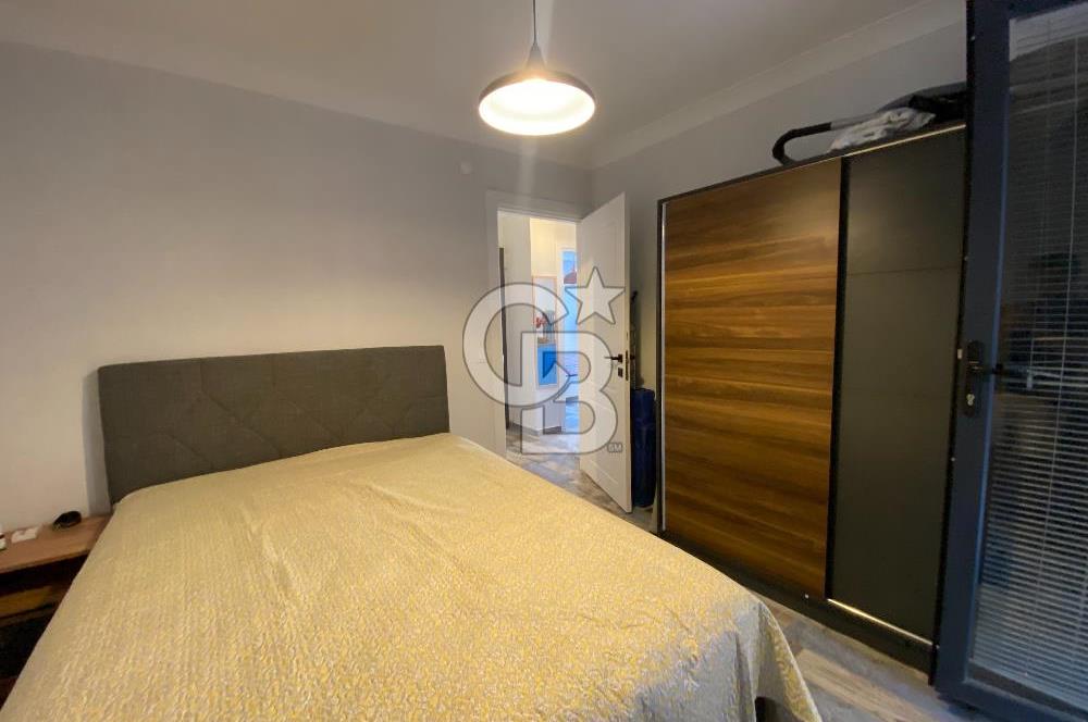 Datça Burgaz'da Panoramik Deniz Manzaralı 2+1 Orta Kat Daire