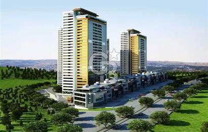 Beytepe Ametist Sitesi'nde Hayat Sokağı Manzaralı Teraslı Daire