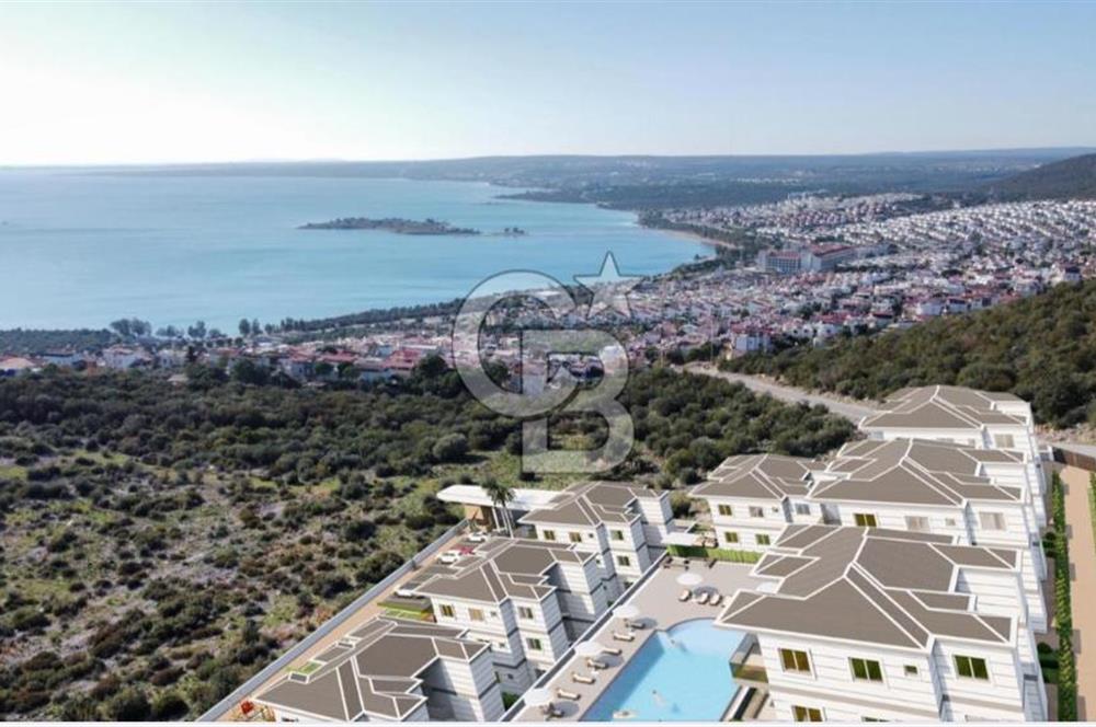 Akbük Panaromik Deniz Manzaralı Site İçinde 1+1
