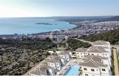 Akbük Panaromik Deniz Manzaralı Site İçinde 1+1