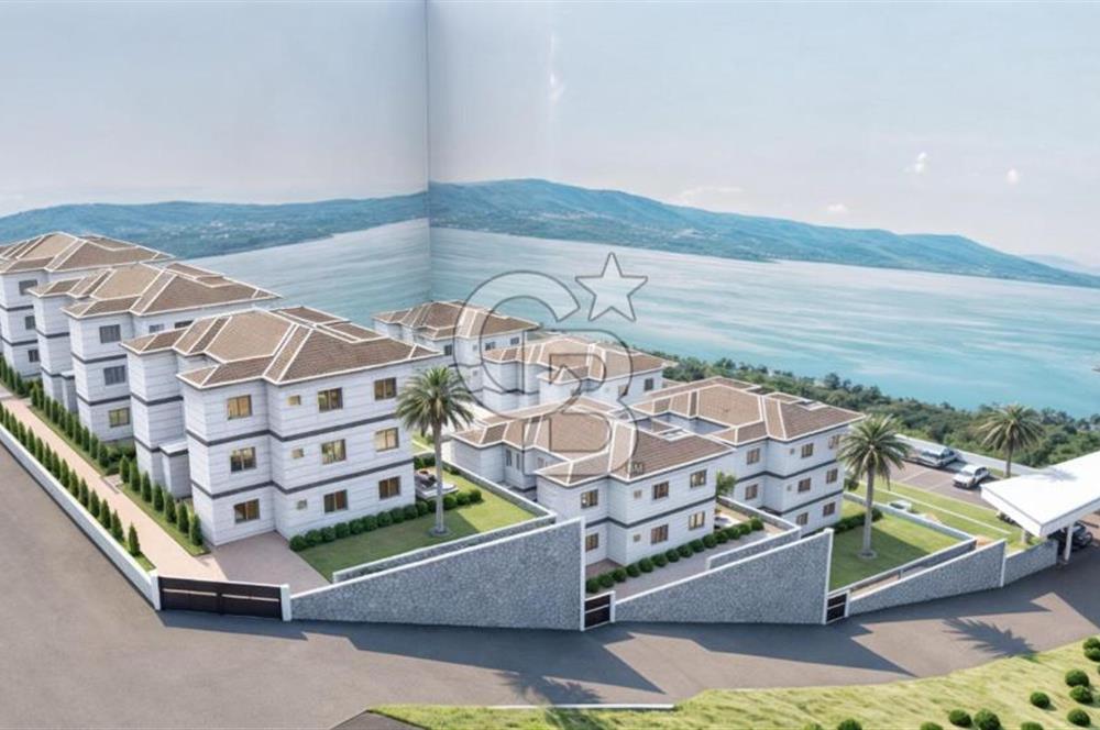 Akbük Panaromik Deniz Manzaralı Site İçinde 1+1