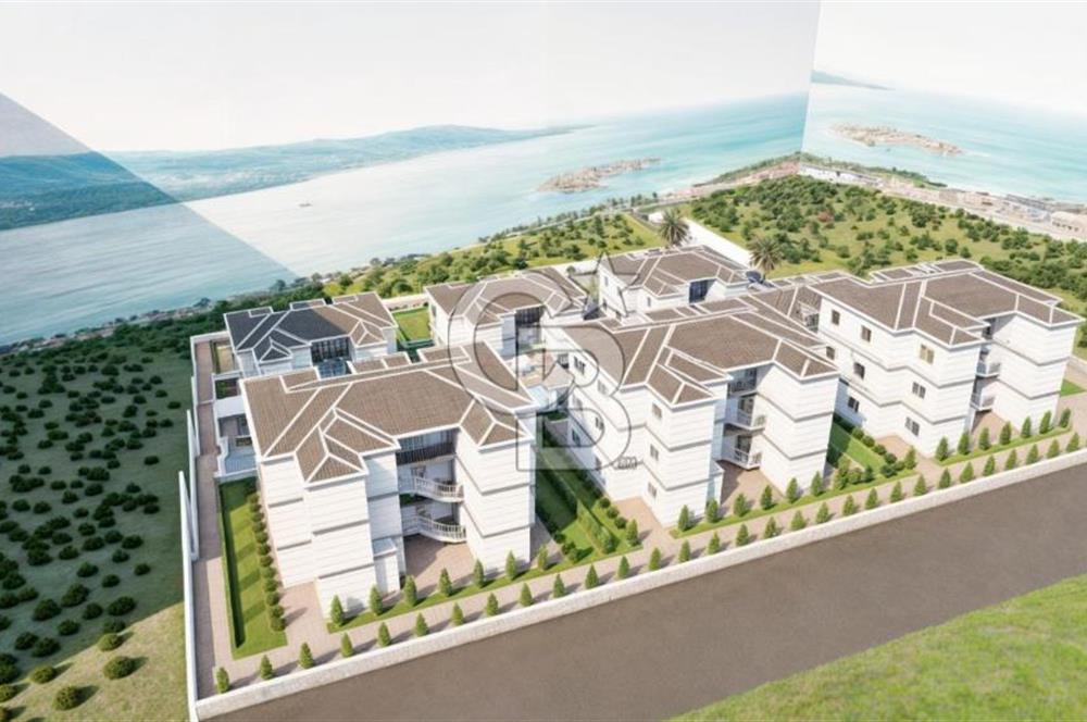 Akbük Panaromik Deniz Manzaralı Site İçinde 1+1