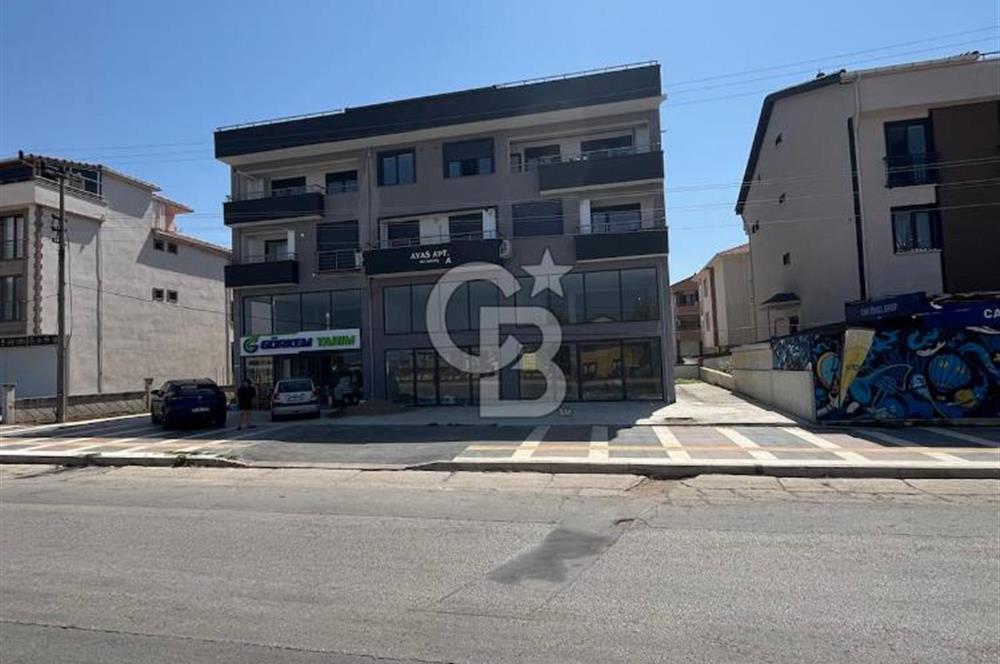 BİGA KIBRIS ŞEHİTLERİ CADDESİ ÜZERİNDE KİRALIK YENİ İŞ YERİ – TOPLAM 100 m²