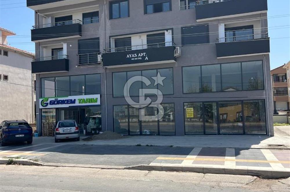 BİGA KIBRIS ŞEHİTLERİ CADDESİ ÜZERİNDE KİRALIK YENİ İŞ YERİ – TOPLAM 100 m²