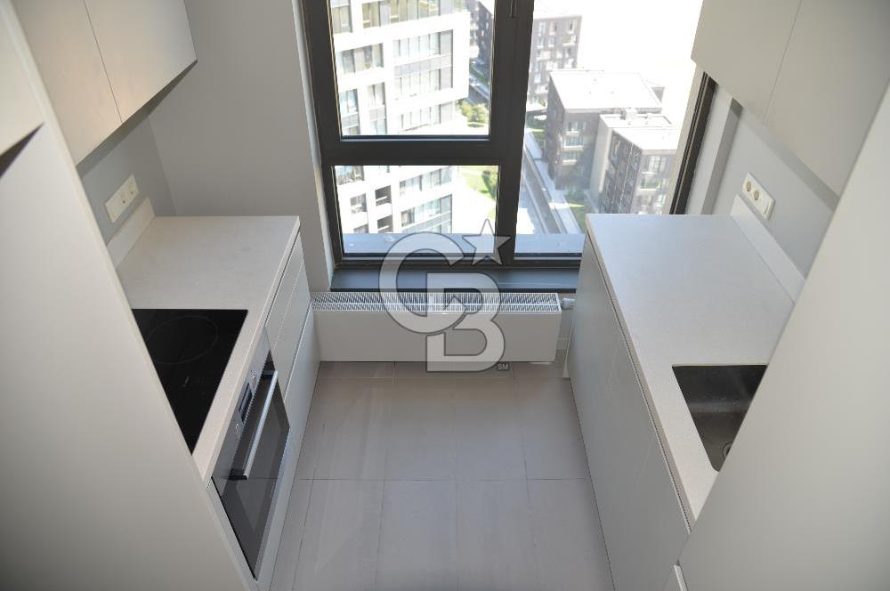 İncek Loft Sitesinde Ara Katta Kapalı Mutfak Kiralık 1+1 Daire