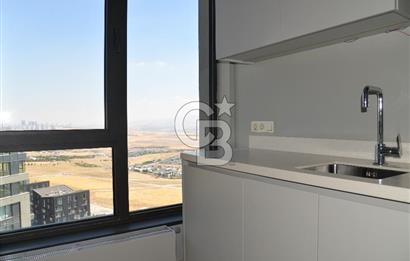 İncek Loft Sitesinde Ara Katta Kapalı Mutfak Kiralık 1+1 Daire