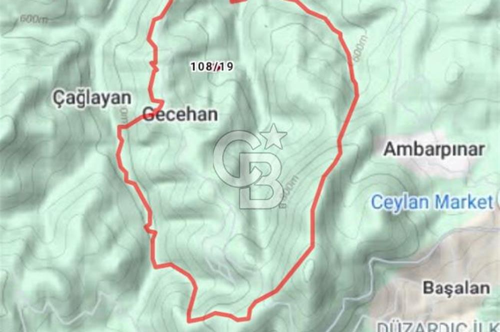 CANİK, GECEHAN, YERLEŞİK ALAN İÇİ, SATILIK TARLA