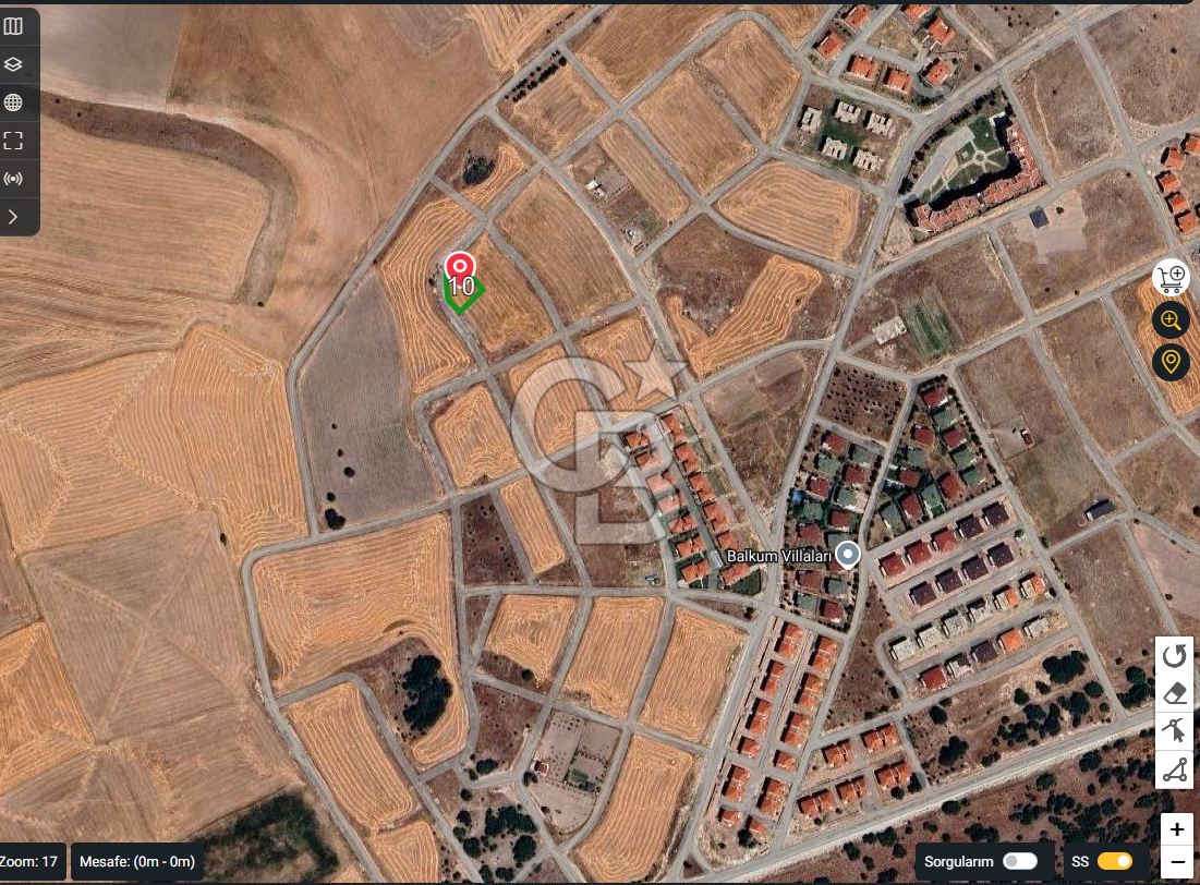 Ballıkuyumcu'da Villa İmarlı Tek Tapu Köşe Parsel Satılık Arsa