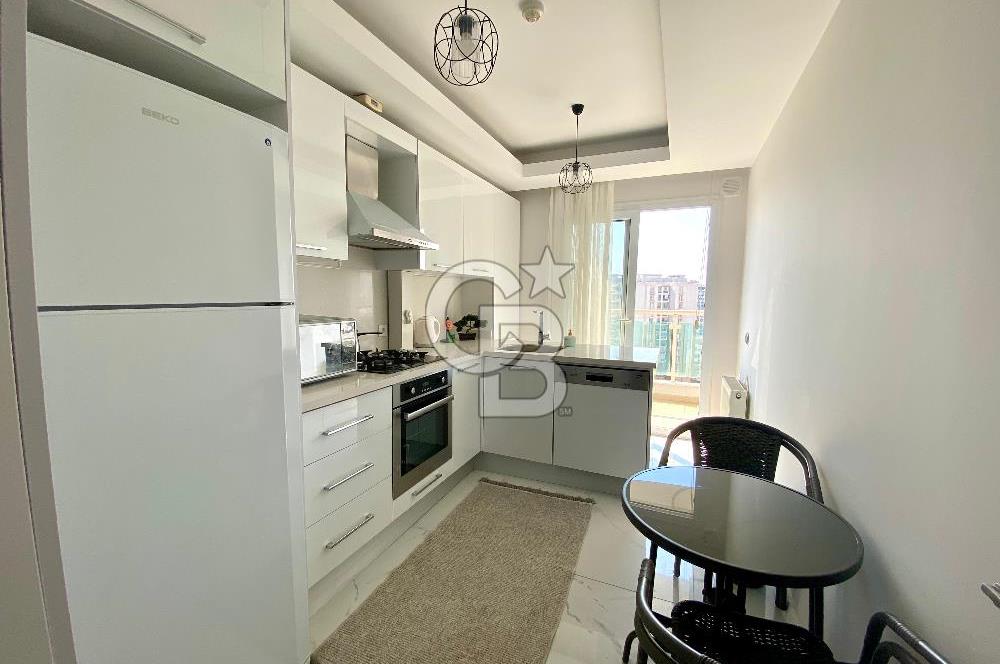 Mavişehir Emlak Konut Sitesi Havuz Cepheli Eşyalı Kiralık 2+1