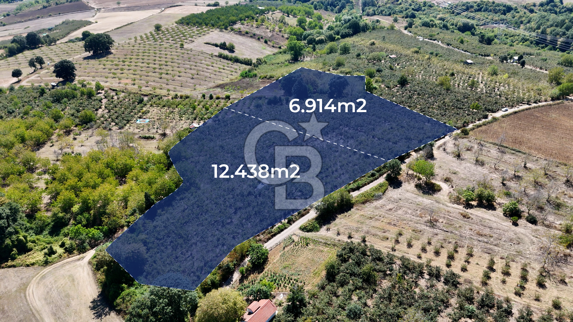 İzmit Akmeşe Satılık 19.352 m2 Değerli Arazi ve Fındıklık