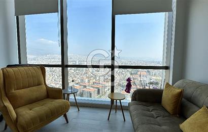 Folkart Towers'da Kiralık Eşyasız 179m2 Şehir Manzaralı Ofis