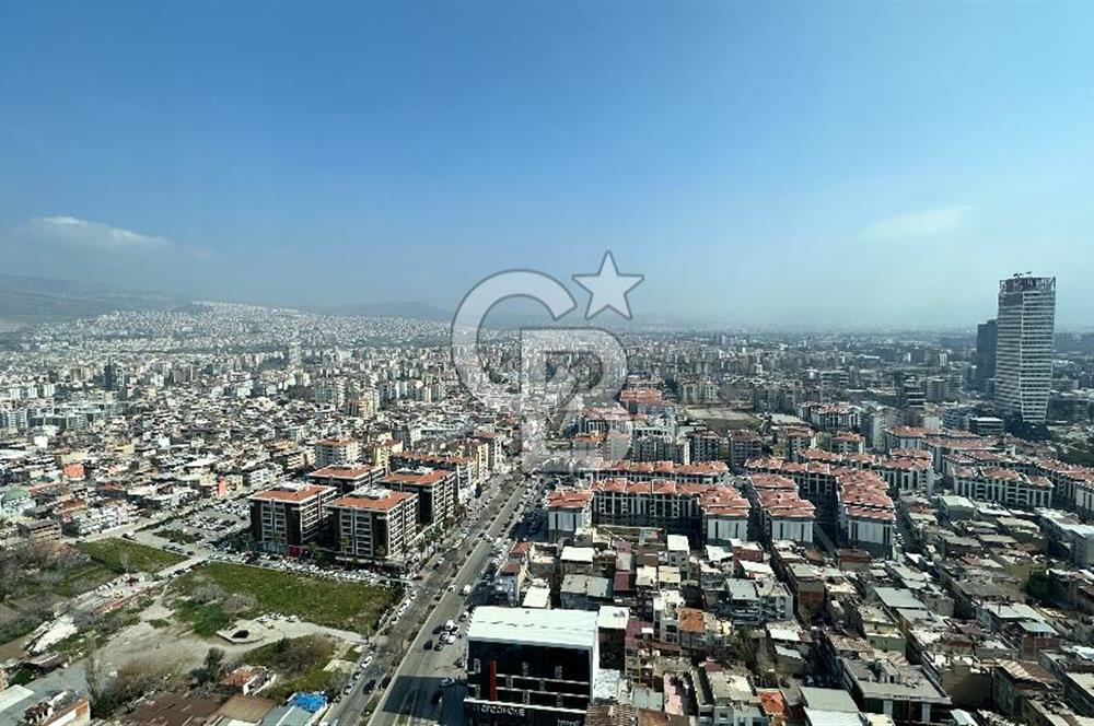 Folkart Towers'da Kiralık Eşyasız 179m2 Şehir Manzaralı Ofis