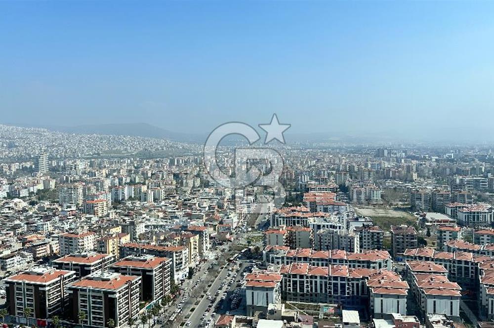 Folkart Towers'da Kiralık Eşyasız 179m2 Şehir Manzaralı Ofis